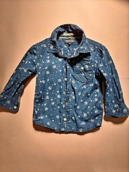 TOMMY HILFIGER 80サイズ ボタンシャツ