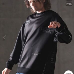 GLIMCLAP Tシャツ カットソー 黒 Lサイズ