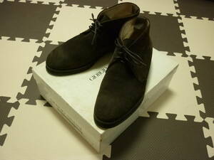 GIORGIO ARMANIjoru geo Armani suede chukka - boots MADE IN ITALY size 7