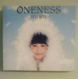 ONENESS 初回生産限定盤（CD+DVD）◆miwa◆告知ポスター付き