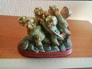 [USMC futoshi flat . война сера остров. битва .Sculpture( скульптура )No.0230 casting( литье ) IWO JIMA 1945 нестандартный letter pack почтовый сервис плюс ]