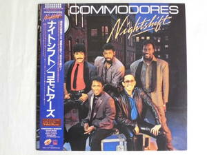 良盤屋 P-1168◆LP◆VIL-6162　 Funk / Soul コモドアーズ=ナイトシフトCommodores Nightshift 1985　送料480