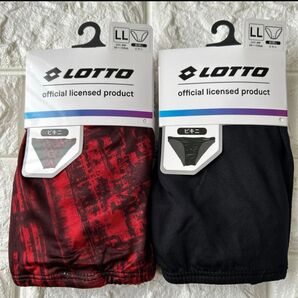 【新品タグ付き】LOTTO ロット メンズビキニ スポーツイタリア ストレッチ 前閉じ ビキニパンツ ロゴ入り LL お値引き不可