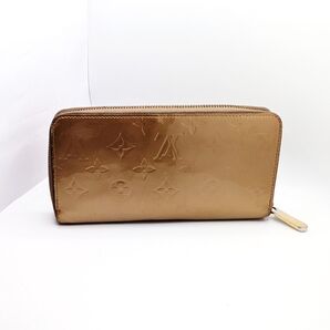 ルイヴィトン LOUIS VUITTON ジッピーウォレット モノグラム ローズゴールド