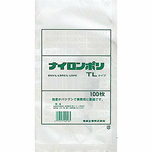 【新品】福助工業 ナイロンポリTLタイプ規格袋 真空包装袋100枚 24-35　幅240×350ｍｍ　※複数個同梱可能(0)