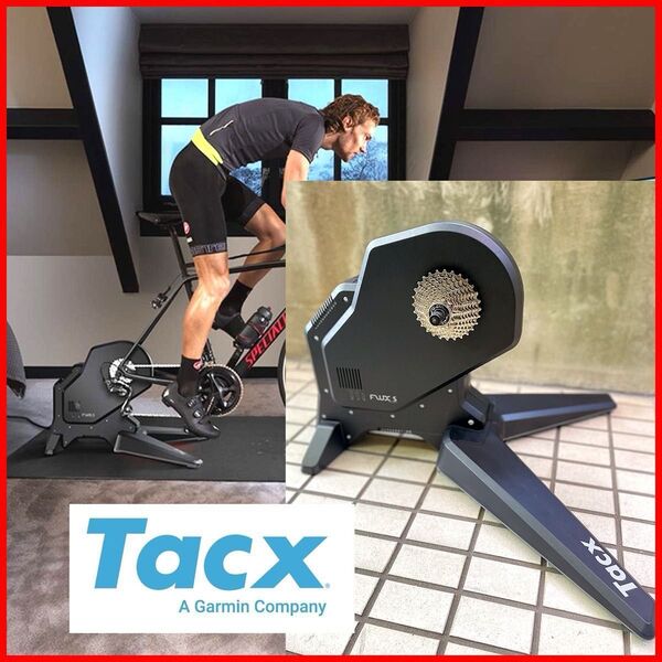 美品【TacxFluxSSmart】Sトレーナ(シマノ11Sスプロケ付)送料込
