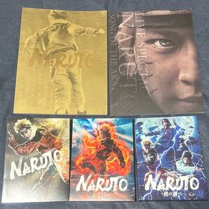 ライブスペクタクルNARUTO 3作品DVD+パンフレット