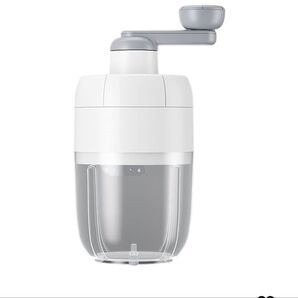かき氷器 手動 アイスクラッシャー ふわふわ とろ雪 手回しクランク 小型 使用簡単