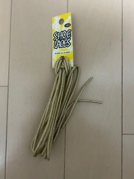 シューレース マルヒモ ラメ ゴールド 120cm