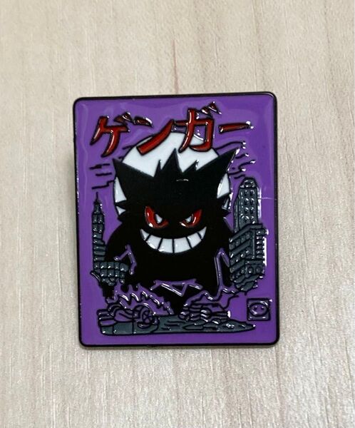 【【 新品未使用 】】ゲンガー スクエア ピンズ ポケモン レア