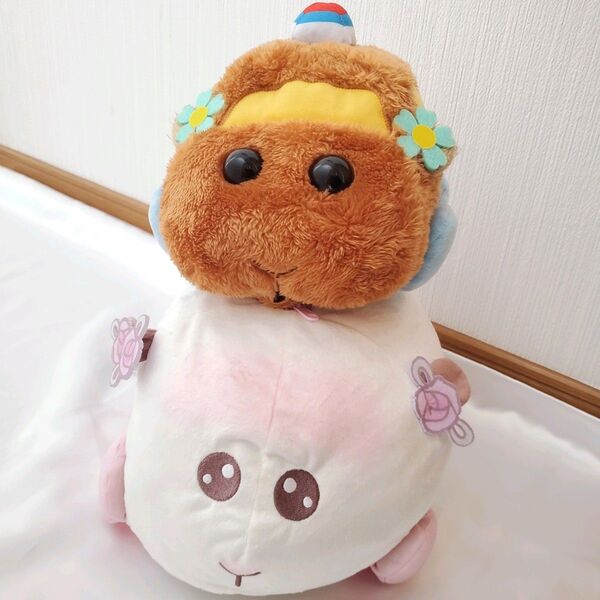 ☆新品☆PUIPUIモルカー☆ほっこりいやされ でっかいぬいぐるみ☆教習チョコ☆リュック☆ウェディングモルカー☆2点セット☆
