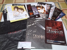 [　 Gackt ガクト 2005ツアーパンフ　【　DIABOLOS　】　カタログ&チラシ各種&手提げバッグ&半券付_画像1