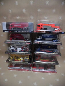 chi... Choro Q Transporter грузовик .. Bridgestone Nismo GT-R Advan Dunlop N-FORCE F1 Impreza WRC Lancer 