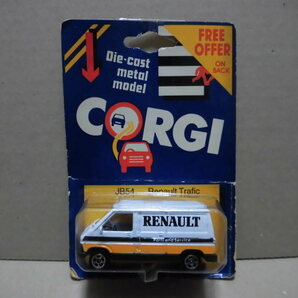 1984年 CORGI コーギー ルノー RENAULT デリバリーバン VAN トランスポーター パーツ＆サービスカー トミカサイズミニカー 改造カスタムにの画像1