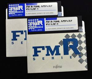 [ free shipping ] FM R-70HL introduction disk V1.1 L12 (2 sheets set ) 5 -inch media ( tube :FR00