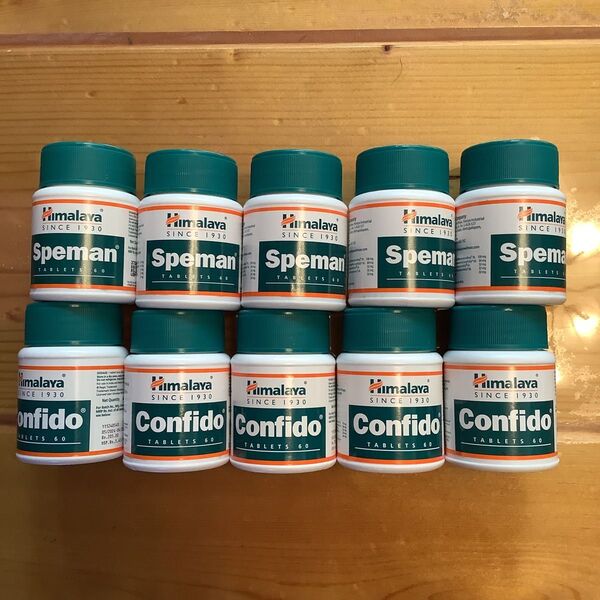 Himalaya Speman&Confido 5個&5個 10個セット