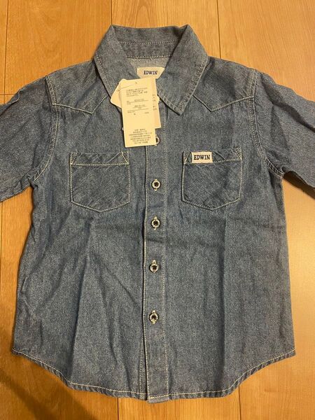 エドウィン EDWIN デニムシャツ 半袖