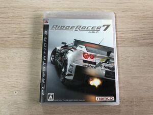 PS3 ソフト リッジレーサー7 【管理 21899】【B】