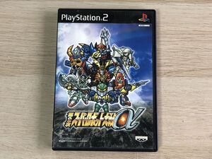 PS2 ソフト 第2次スーパーロボット大戦α 【管理 22264】【B】