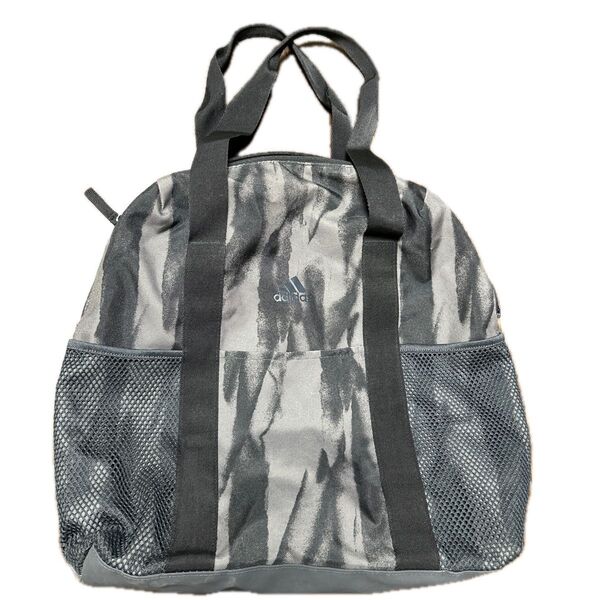 adidas ジムバッグ グレー