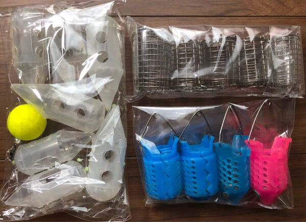 ●サビキカゴ ドンブリカゴ ぶっこみサビキカゴ 計16個セット●中古品