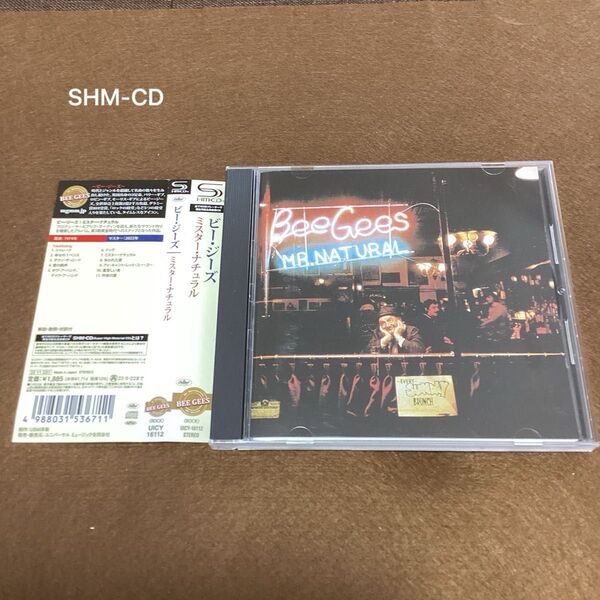 国内盤SHM-CD ビー・ジーズ ミスター・ナチュラル beegees