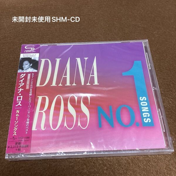 未開封国内盤CD SHM-CD No.1ソングス ダイアナ・ロス ベスト