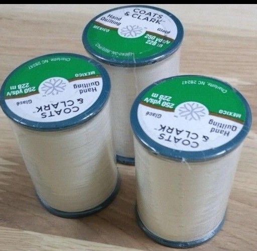 キルト糸 デュアルデューティ 256番 生成色 3本セット