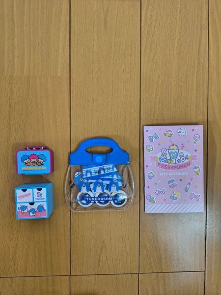 サンリオ タキシードサムミニチュアチェスト、ゴロピカドンミニチュアトランク他
