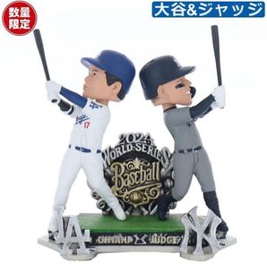 【日本未発売・即完売品】大谷翔平 対 アーロン・ジャッジ 2024WSマッチアップ・デュアル・バトル・ボブルヘッドセット!