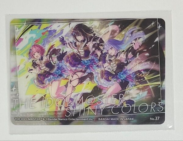 シャニマス アイドルマスターシャイニーカラーズ クリアカードコレクション No.37 コメティック