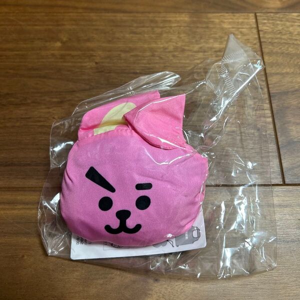 BT21 BTS エコバッグ フェイス型 クッキー 新品