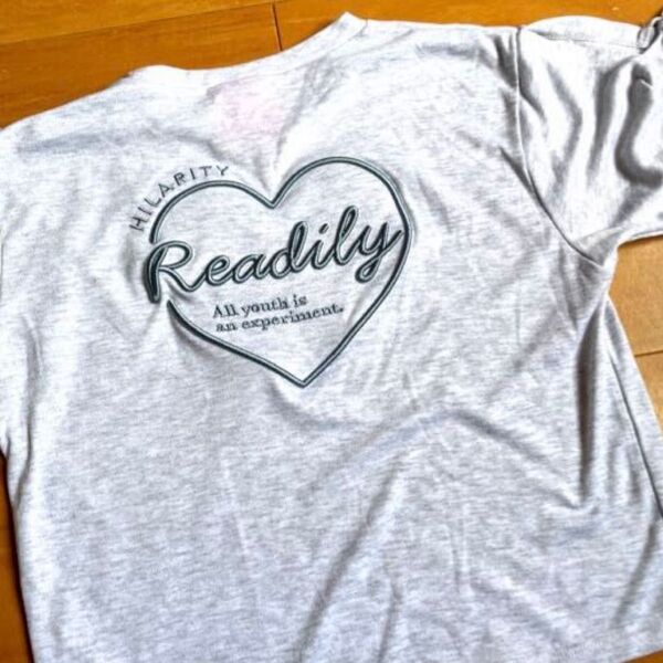 肩リボンTシャツ