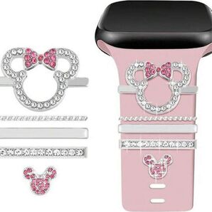 【新品未使用】Apple Watch スマートウォッチ アクセサリー 5点セット Disney
