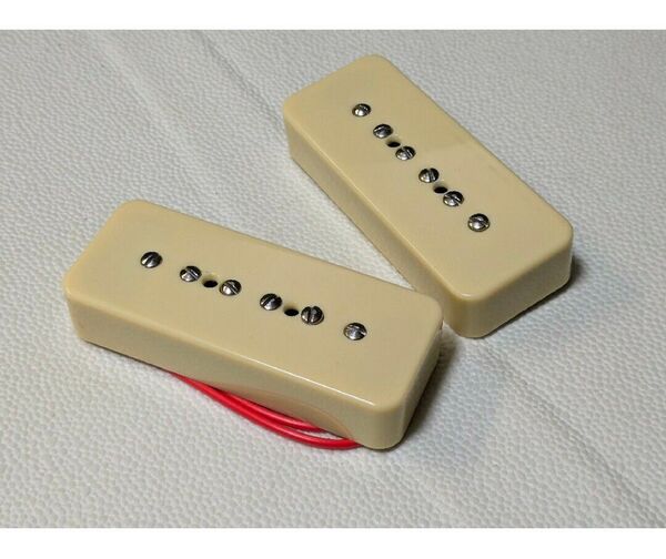 P-90 ピックアップ PU×2 SET クリーム