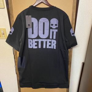 【新品】HYDROGEN バックプリントTシャツ XLサイズ