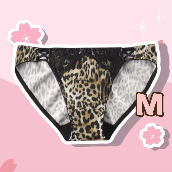 エメフィール aimerfeel ショーツ パンティ ヒョウ柄 レオパード柄 総柄 完売品 M