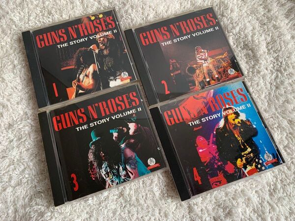【レア盤】GUNS N' ROSES THE STORY VOLUME 2 【4枚セット】