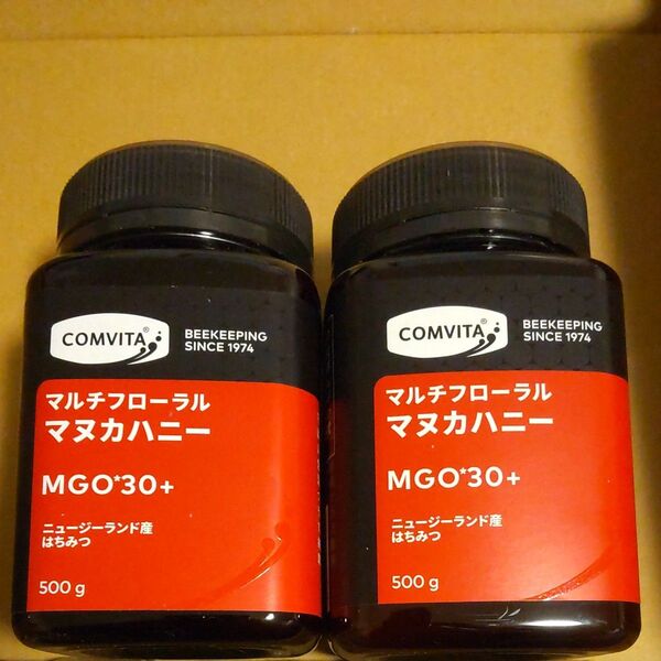 未開封 コンビタ マヌカハニー マルチフローラル 500g MGO 30+ 2個