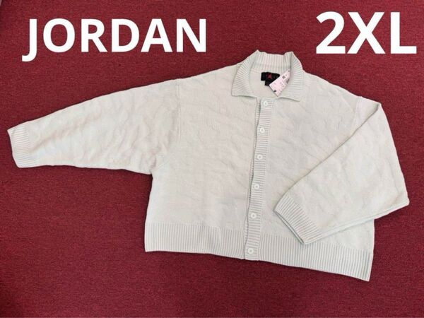 2XL ジョーダン x J バルヴィン カーディガン NIKE JORDAN