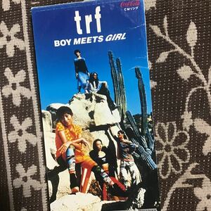 trf TRF 8センチ　cds boy meets girl