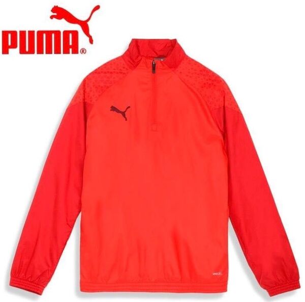 【PUMA / プーマ】防風 撥水 保温 裏トリコット ウインドブレーカー・Lサイズ(未使用品)