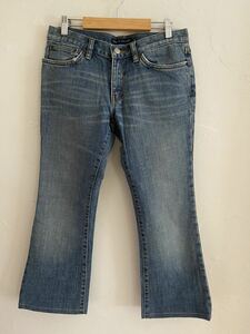 [ free shipping ] used RALPH LAUREN Ralph Lauren Denim jeans size 11