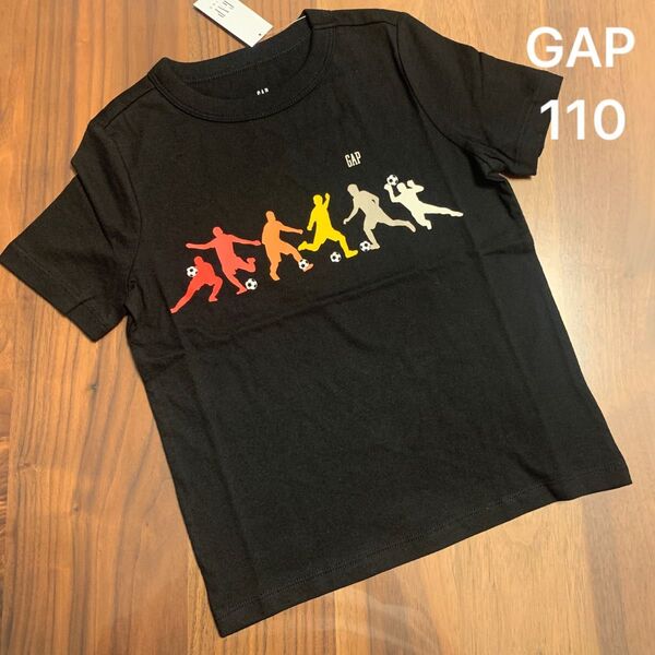 【新品】 GAP KIDS ギャップ キッズ ジュニア 半袖 Tシャツ 110cm 男の子 半袖Tシャツ トップス サッカー