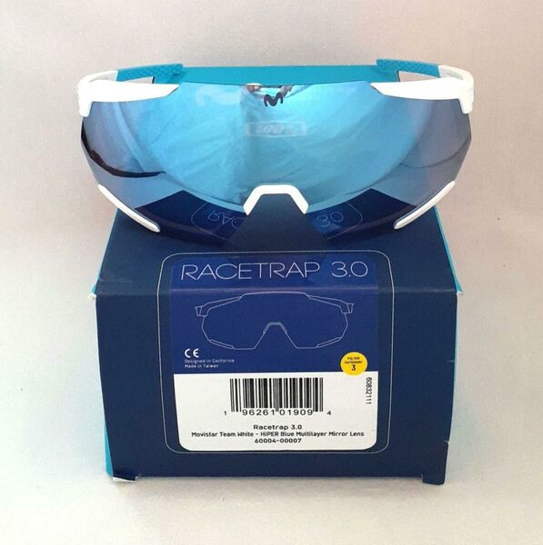 100% Racetrap 3.0 モビスター ワンハンドレッド サングラス