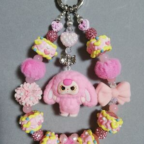 babythree ペイントビーズ ストラップ