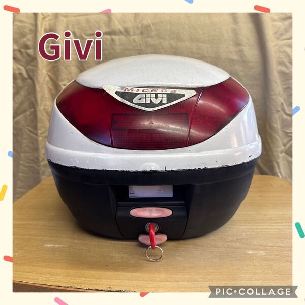 GIVI MICRO トップケース ホワイト