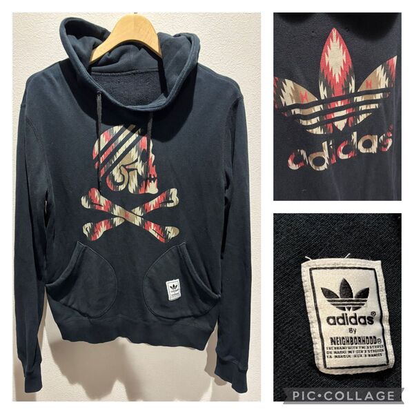 NEIGHBORHOOD × adidas NY HOODY JP BLACK