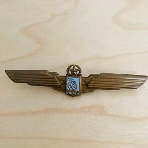 ユナイテッド航空 ピンバッチ キャプテンバッチ