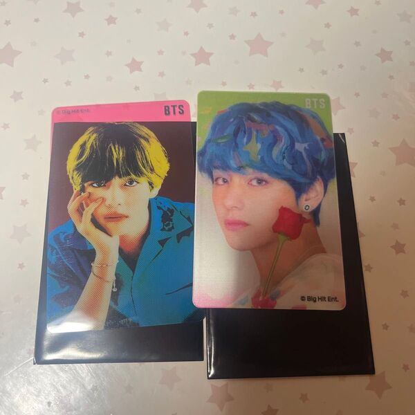 BTS テテ V トレカ フォトカード MTPR レンチキュラ